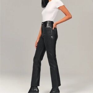 Abercrombie & Fitch Jean/leather pants